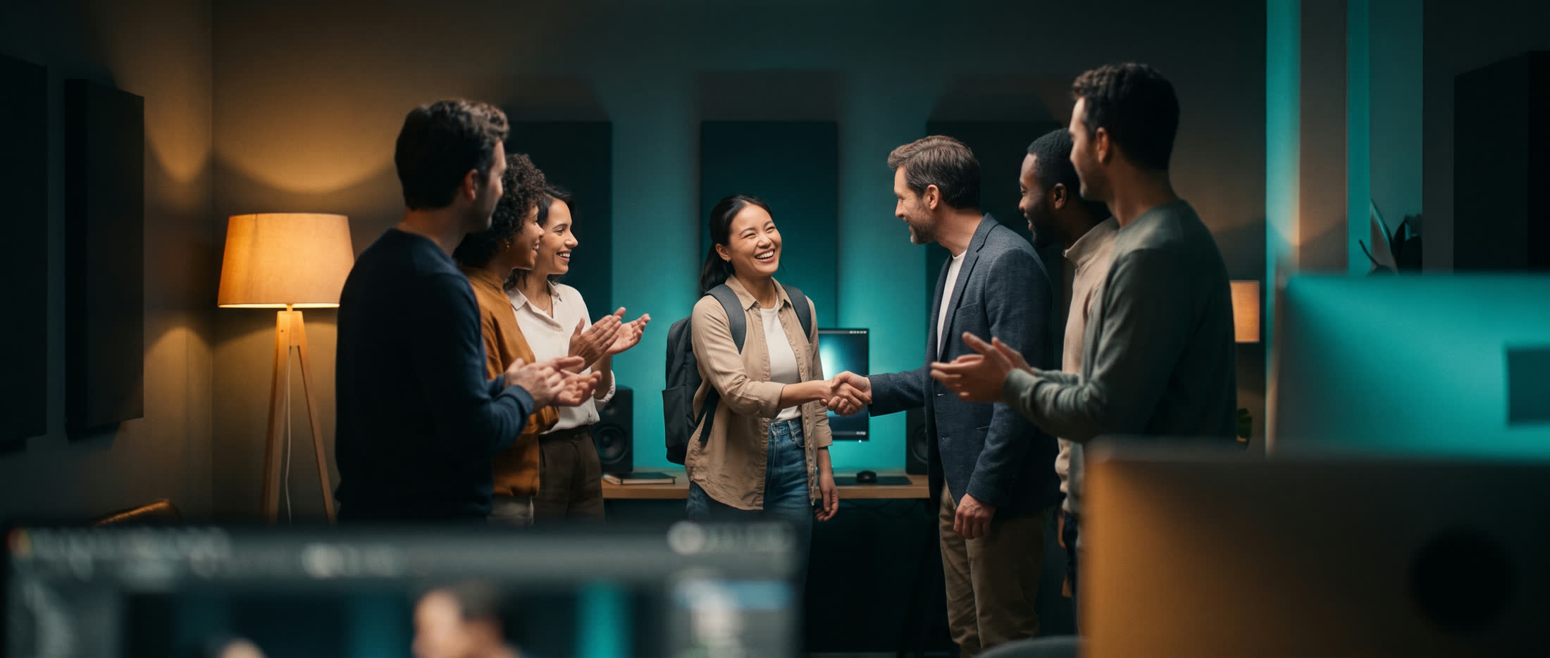 A new team member welcomed